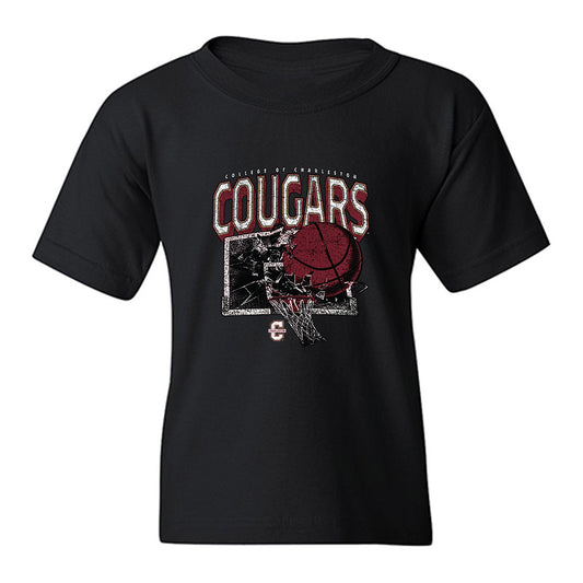Charleston - NCAA Men's Basketball : Will Mortimore - Vintage Shersey Youth T-Shirt-0