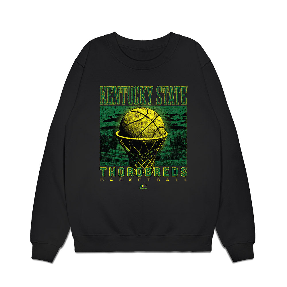 KYSU - NCAA Men's Basketball : Dashawn Hall - Vintage Premium Crewneck Sweatshirt-0