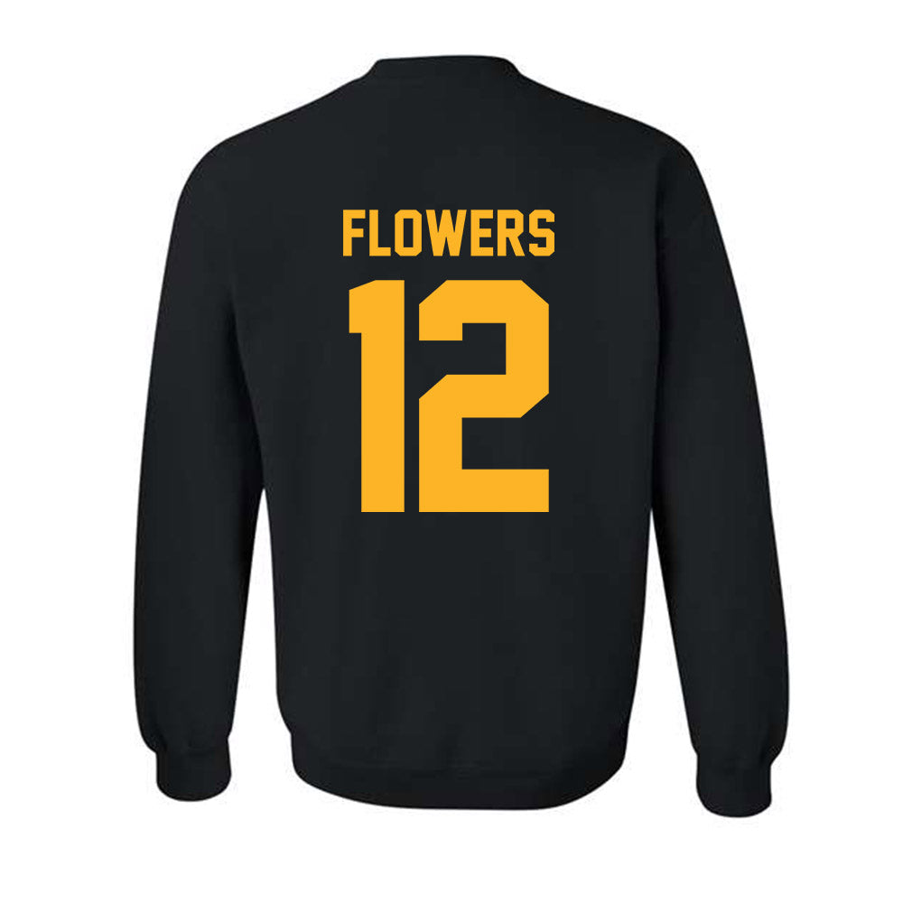 Kennesaw - NCAA Women's Basketball : Kaelyn Flowers - Vintage Shersey Crewneck Sweatshirt-1