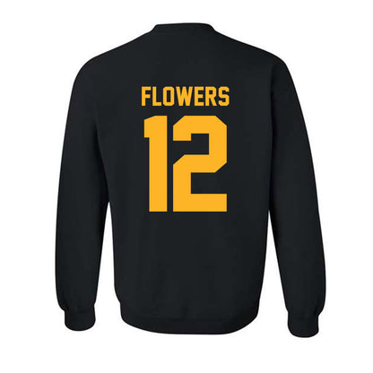Kennesaw - NCAA Women's Basketball : Kaelyn Flowers - Vintage Shersey Crewneck Sweatshirt-1