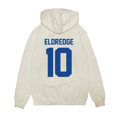 Hampton - NCAA Men's Basketball : Chris Eldredge - Vintage Shersey Premium Hooded Sweatshirt-1