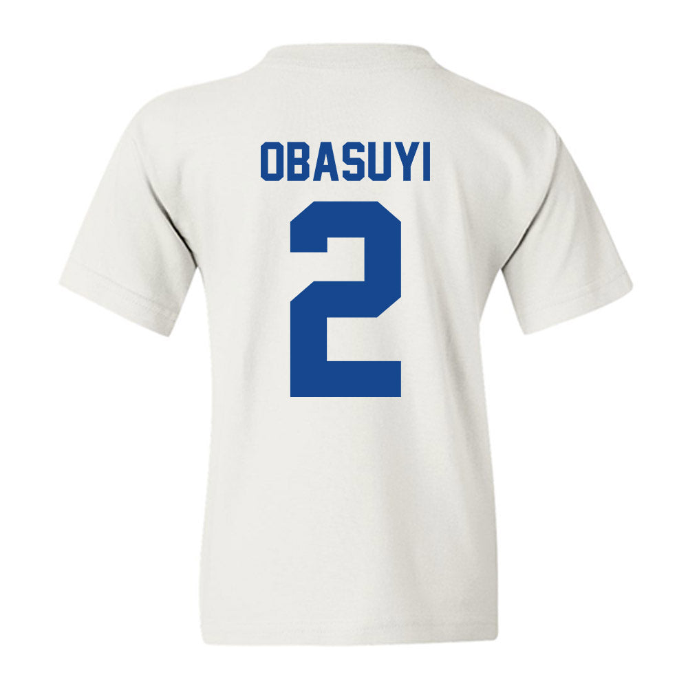 Hampton - NCAA Women's Basketball : Eghosa Obasuyi - Vintage Shersey Youth T-Shirt-1