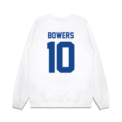 Hampton - NCAA Women's Basketball : Jeniya Bowers - Vintage Shersey Premium Crewneck Sweatshirt-1