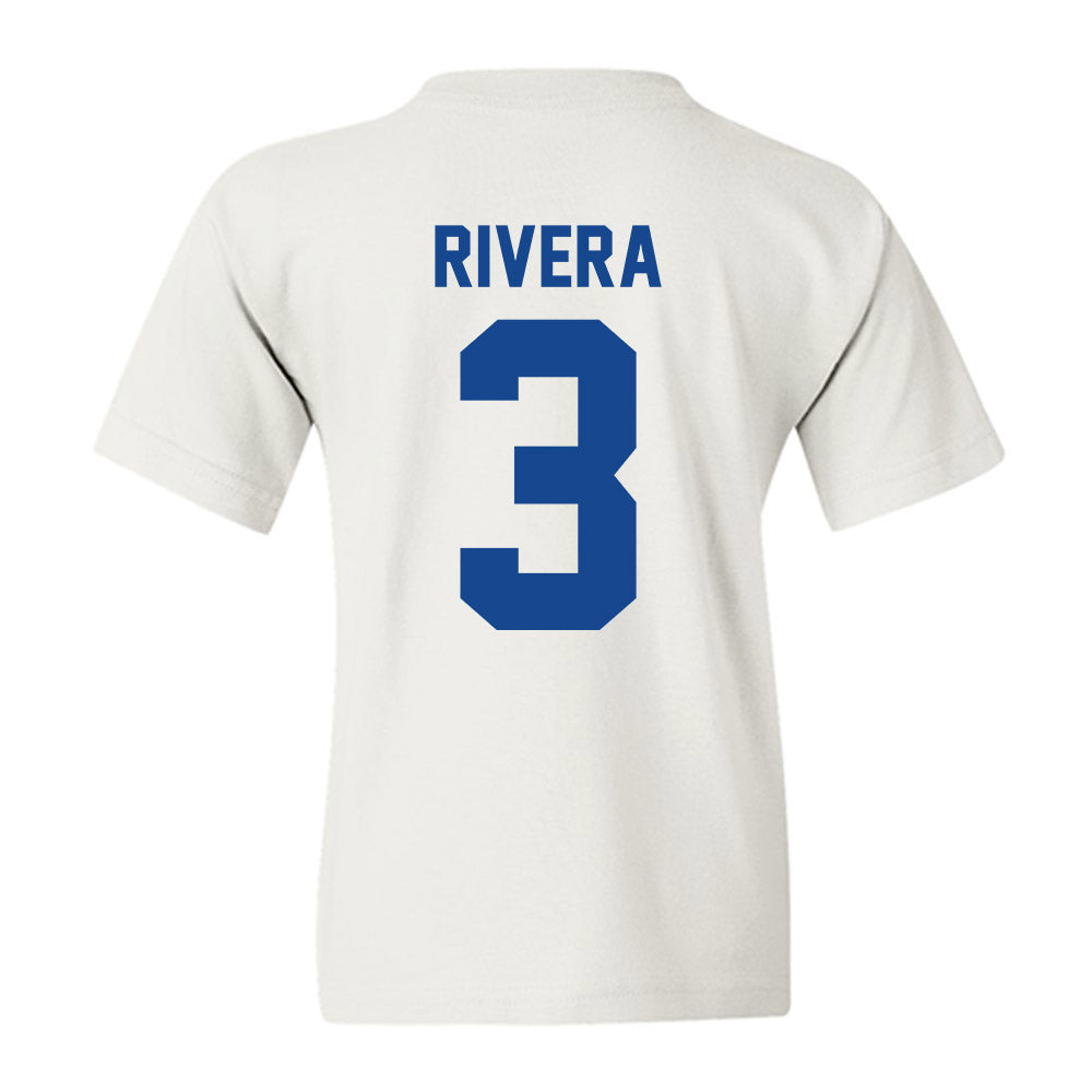Hampton - NCAA Women's Basketball : Nilah Rivera - Vintage Shersey Youth T-Shirt-1
