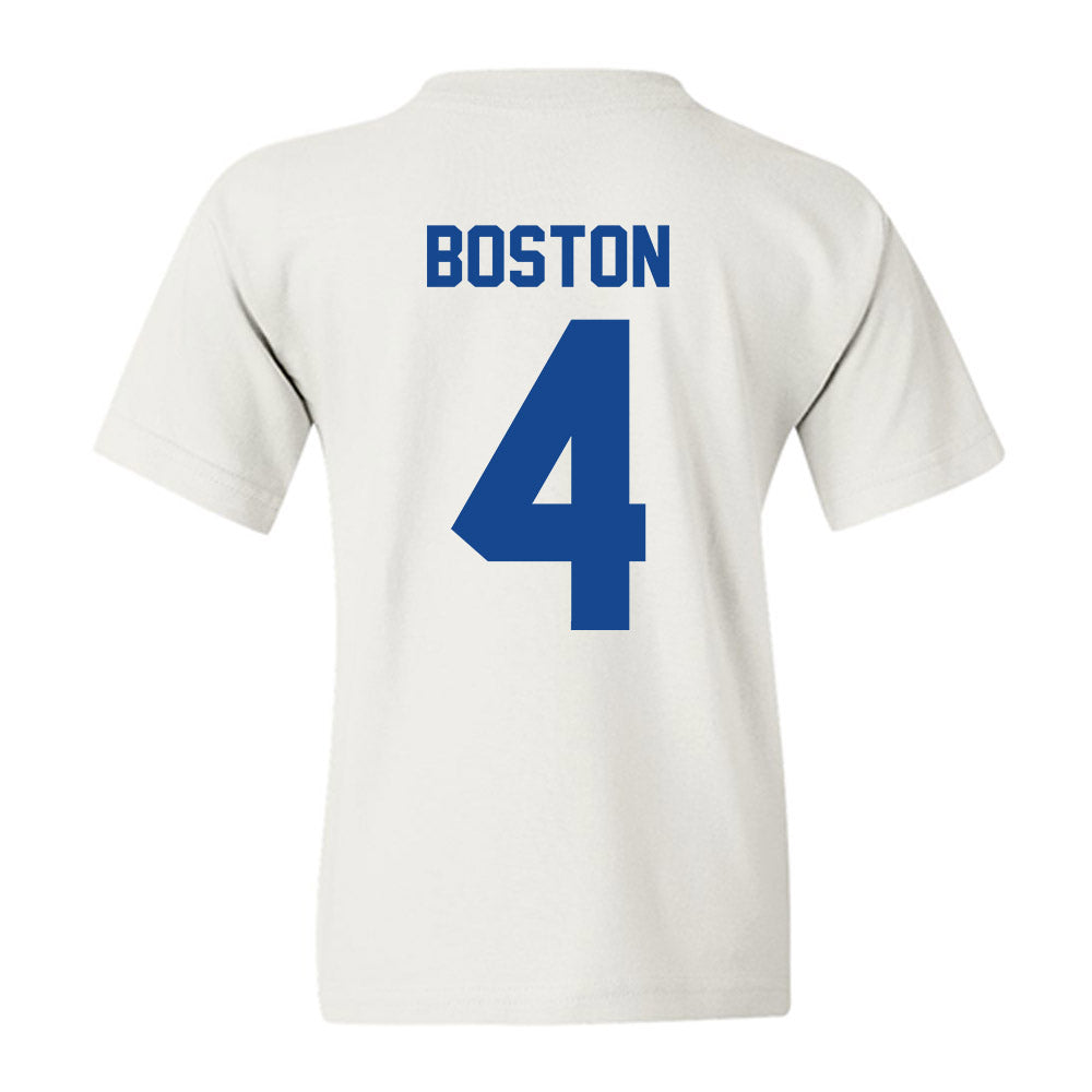 Hampton - NCAA Women's Basketball : Arlisha Boston - Vintage Shersey Youth T-Shirt-1