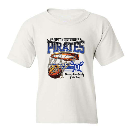 Hampton - NCAA Women's Basketball : Kennedy Hall - Vintage Shersey Youth T-Shirt-0