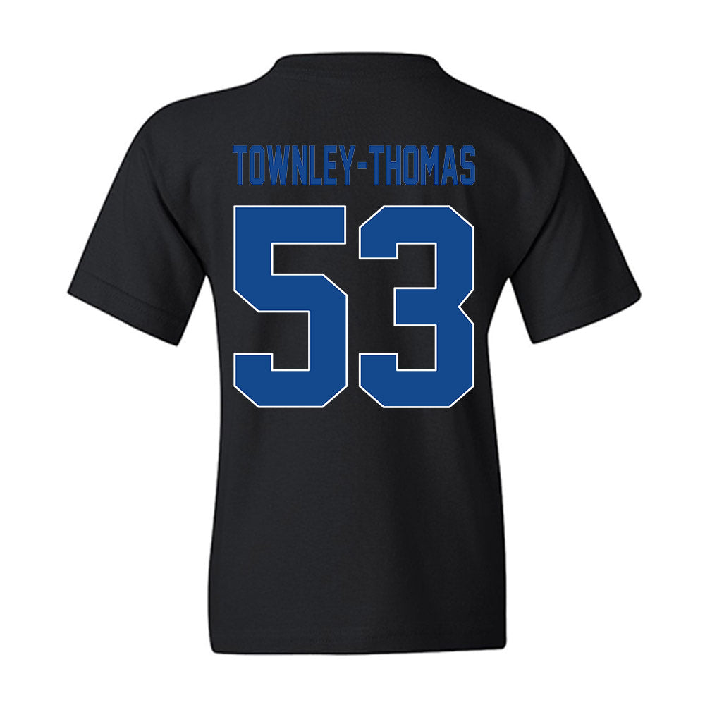 Creighton - NCAA Men's Basketball : Joshua Townley-Thomas - Vintage Basketball Youth T-Shirt-1