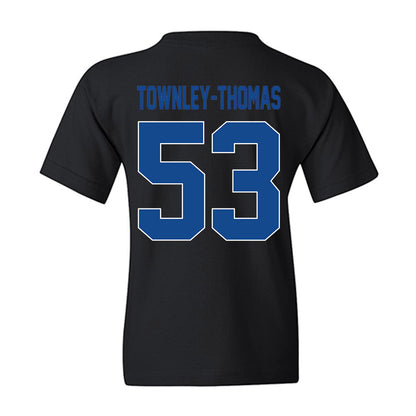 Creighton - NCAA Men's Basketball : Joshua Townley-Thomas - Vintage Basketball Youth T-Shirt-1