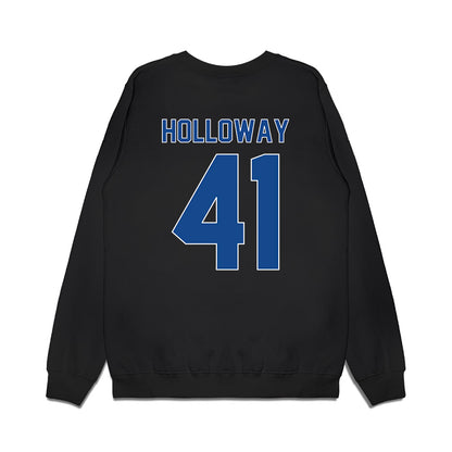 Creighton - NCAA Women's Basketball : Niamya Holloway - Vintage Basketball Premium Crewneck Sweatshirt-1