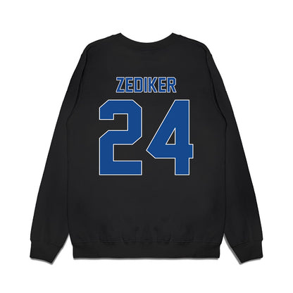 Creighton - NCAA Women's Basketball : Ava Zediker - Vintage Basketball Premium Crewneck Sweatshirt-1
