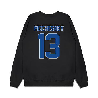 Creighton - NCAA Men's Basketball : Liam Mcchesney - Vintage Basketball Premium Crewneck Sweatshirt-1