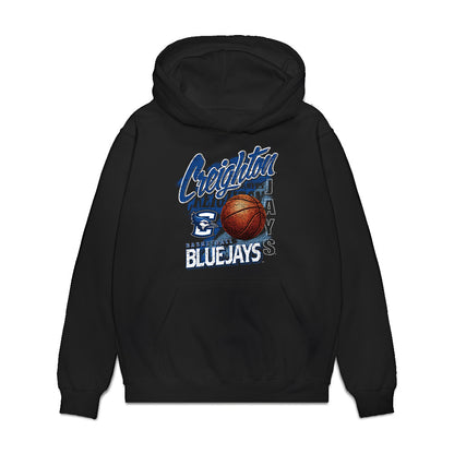 Creighton - NCAA Women's Basketball : Allison Heathcock - Vintage Basketball Premium Hooded Sweatshirt-0