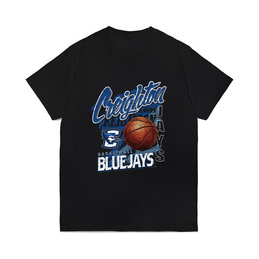 Creighton - NCAA Men's Basketball : Liam Mcchesney - Vintage Basketball Comfort Colors T-Shirt-0