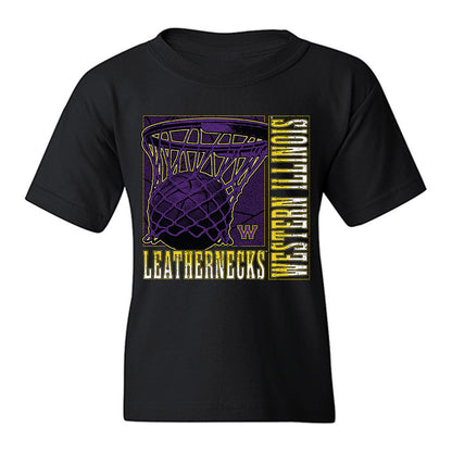 WIU - NCAA Men's Basketball : Goanar Biliew - Vintage Basketball Youth T-Shirt-0