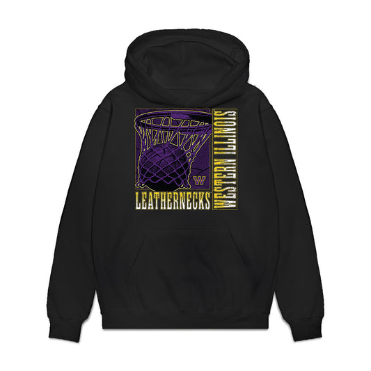 WIU - NCAA Men's Basketball : Steven Tipton II - Vintage Basketball Premium Hooded Sweatshirt-0