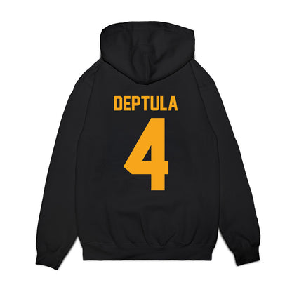 Loyola - NCAA Women's Basketball : Audrey Deptula - Vintage Basketball Premium Hooded Sweatshirt-1