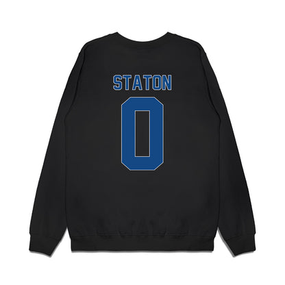 FGCU - NCAA Women's Basketball : Anasia Staton - Vintage Basketball Premium Crewneck Sweatshirt-1