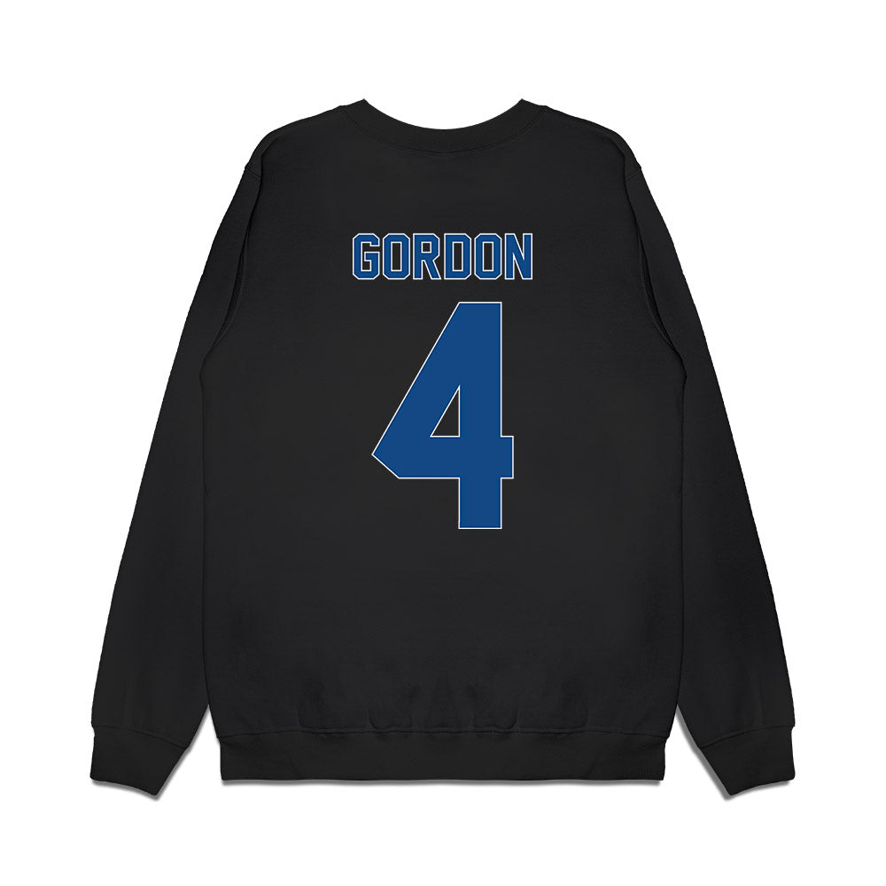 FGCU - NCAA Women's Basketball : Karina Gordon - Vintage Basketball Premium Crewneck Sweatshirt-1