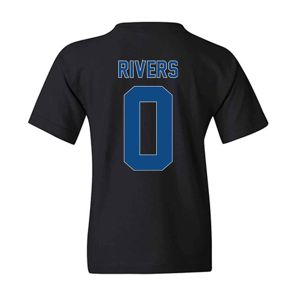 FGCU - NCAA Men's Basketball : Dakota Rivers - Vintage Basketball Youth T-Shirt-1