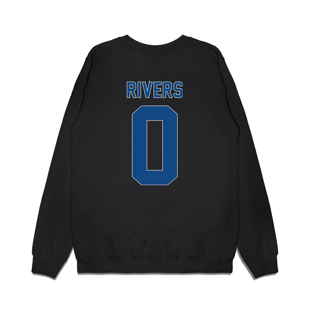 FGCU - NCAA Men's Basketball : Dakota Rivers - Vintage Basketball Premium Crewneck Sweatshirt-1