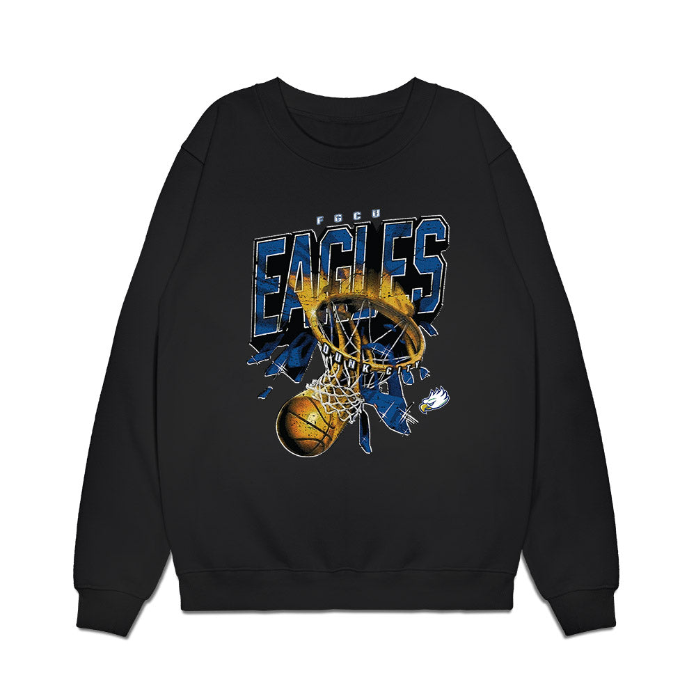 FGCU - NCAA Men's Basketball : Dakota Rivers - Vintage Basketball Premium Crewneck Sweatshirt-0