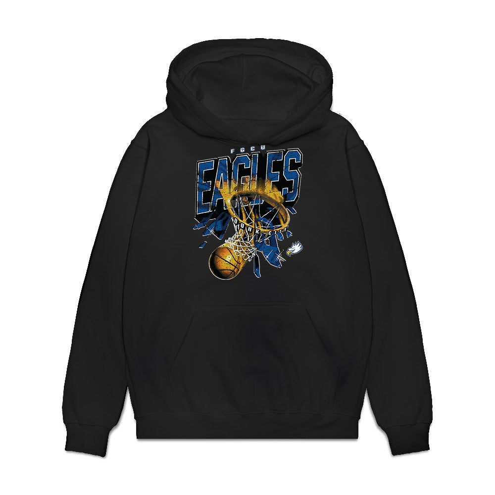 FGCU - NCAA Men's Basketball : Dakota Rivers - Vintage Basketball Premium Hooded Sweatshirt-0
