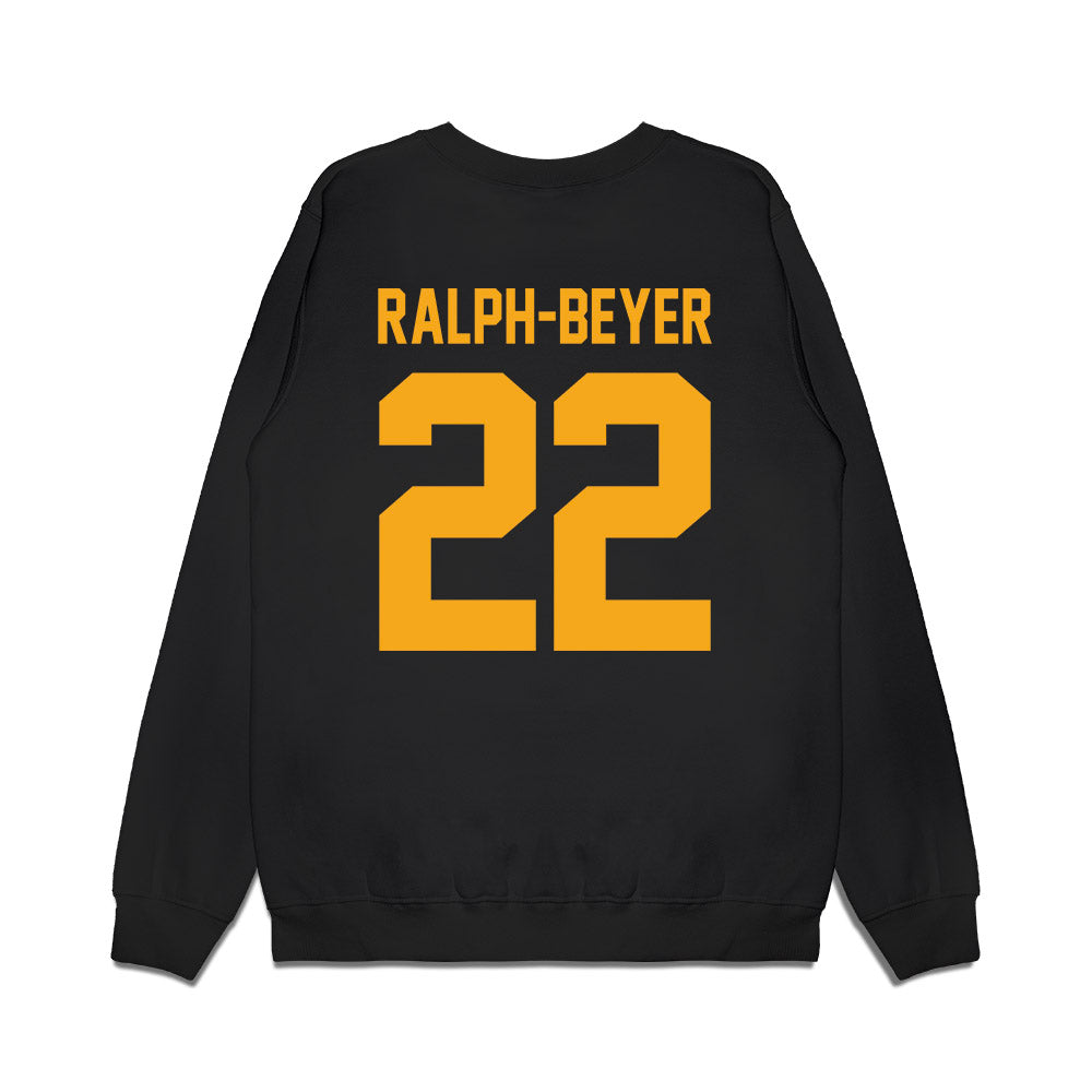 VCU - NCAA Men's Basketball : Nyle Ralph-beyer - Vintage Basketball Premium Crewneck Sweatshirt-1