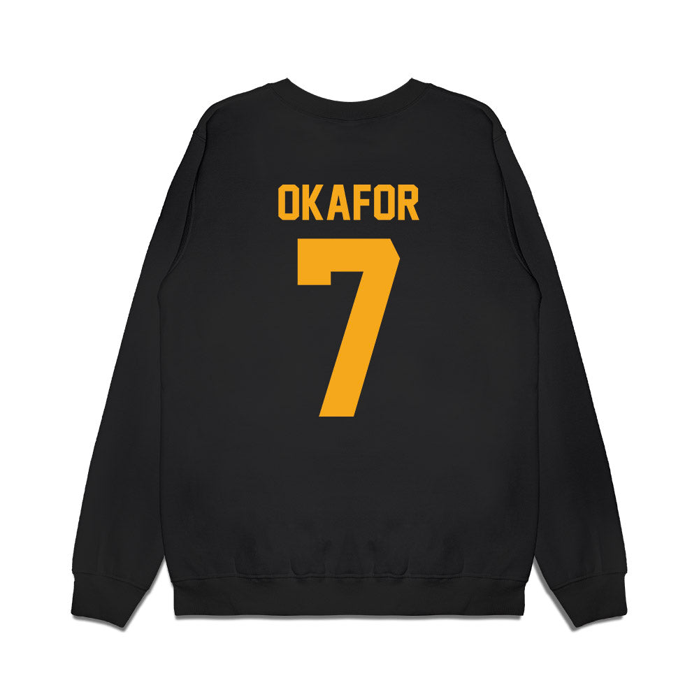 VCU - NCAA Men's Basketball : Obinnaya Okafor - Vintage Basketball Premium Crewneck Sweatshirt-1
