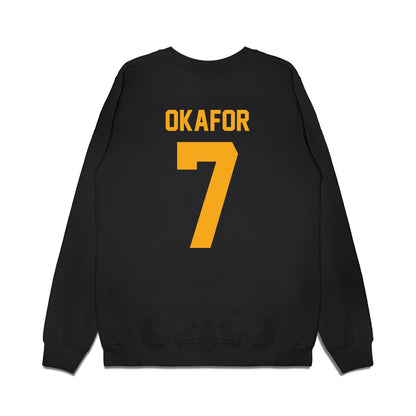 VCU - NCAA Men's Basketball : Obinnaya Okafor - Vintage Basketball Premium Crewneck Sweatshirt-1