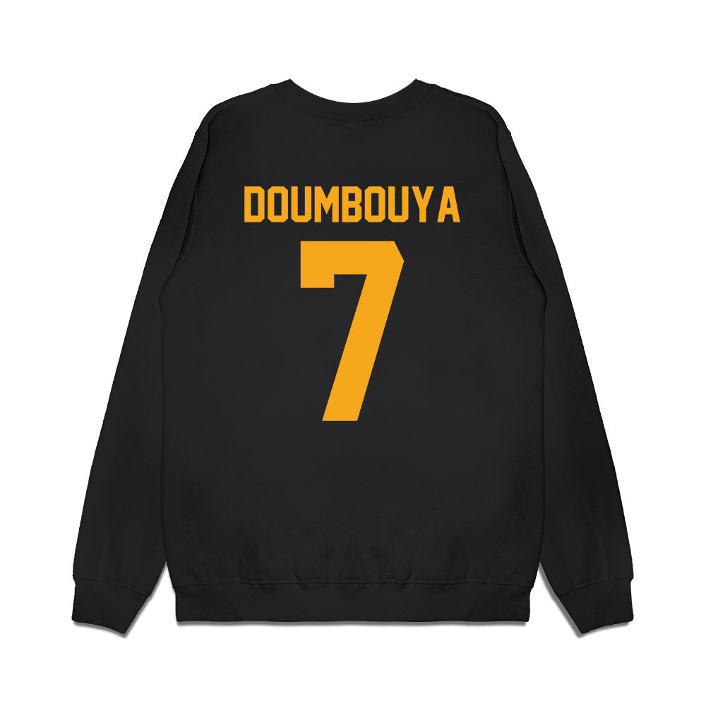 VCU - NCAA Women's Basketball : Hawa Doumbouya - Vintage Basketball Premium Crewneck Sweatshirt-1