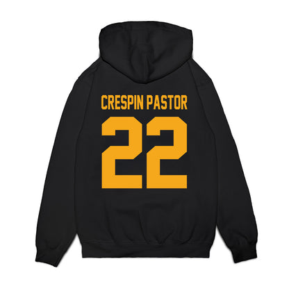 VCU - NCAA Women's Basketball : Laia Crespin Pastor - Vintage Basketball Premium Hooded Sweatshirt-1