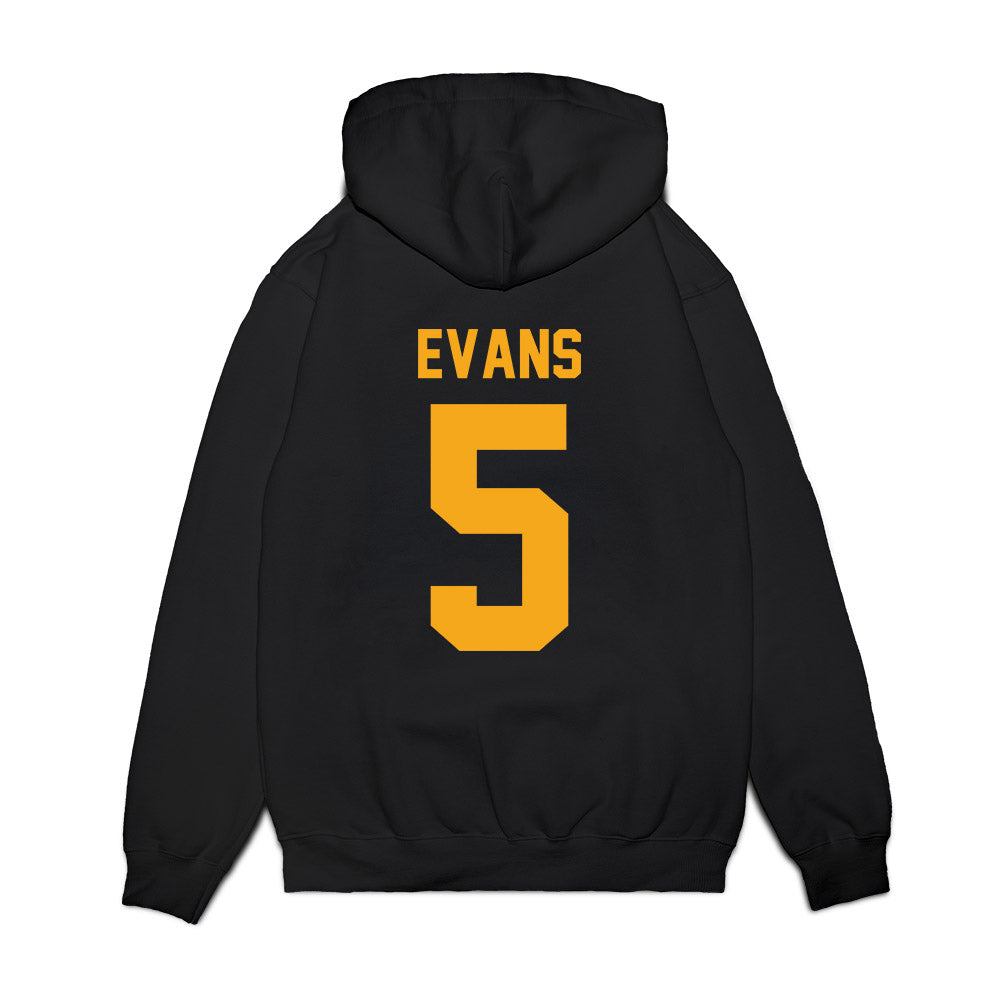 VCU - NCAA Men's Basketball : Barry Evans - Vintage Basketball Premium Hooded Sweatshirt-1