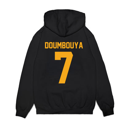VCU - NCAA Women's Basketball : Hawa Doumbouya - Vintage Basketball Premium Hooded Sweatshirt-1