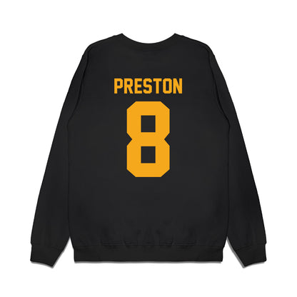 VCU - NCAA Women's Basketball : Daija Preston - Vintage Basketball Premium Crewneck Sweatshirt-1