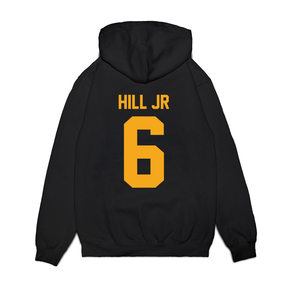 VCU - NCAA Men's Basketball : Terrence Hill Jr - Vintage Basketball Premium Hooded Sweatshirt-1