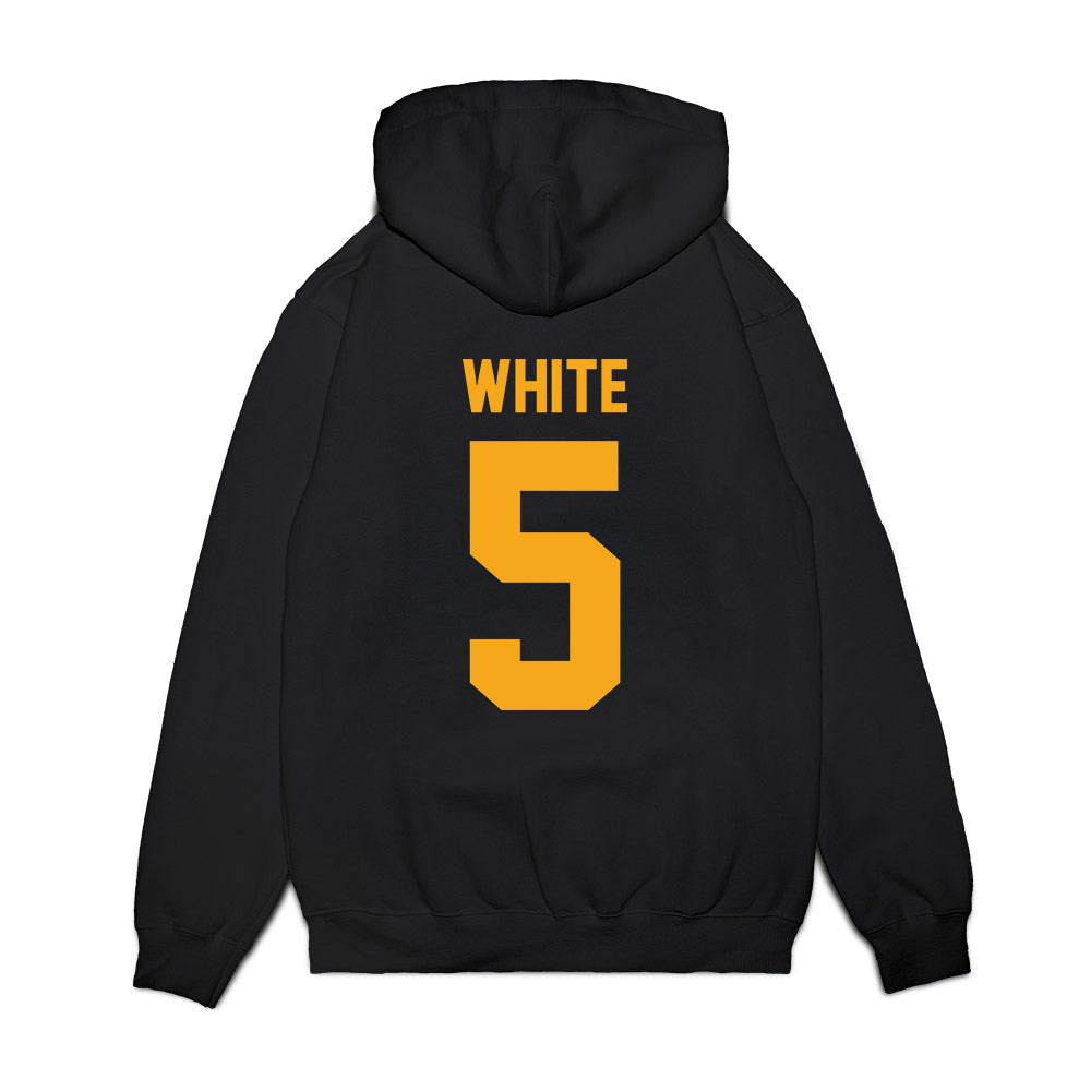 VCU - NCAA Women's Basketball : Makennah White - Vintage Basketball Premium Hooded Sweatshirt-1