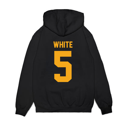 VCU - NCAA Women's Basketball : Makennah White - Vintage Basketball Premium Hooded Sweatshirt-1