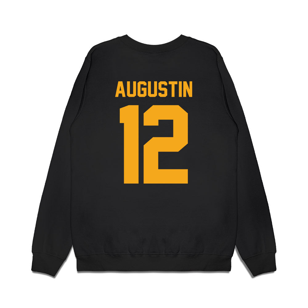 VCU - NCAA Women's Basketball : Patricia Augustin - Vintage Basketball Premium Crewneck Sweatshirt-1