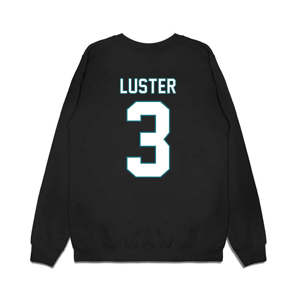 UNC Wilmington - NCAA Men's Basketball : Cj Luster - Vintage Premium Crewneck Sweatshirt-1