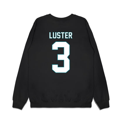 UNC Wilmington - NCAA Men's Basketball : Cj Luster - Vintage Premium Crewneck Sweatshirt-1