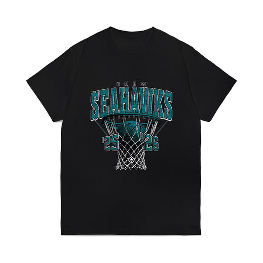 UNC Wilmington - NCAA Men's Basketball : Madison Durr - Vintage Comfort Colors T-Shirt-0