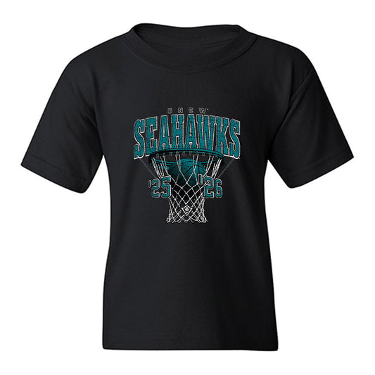 UNC Wilmington - NCAA Men's Basketball : Adam Tokpah - Vintage Youth T-Shirt-0