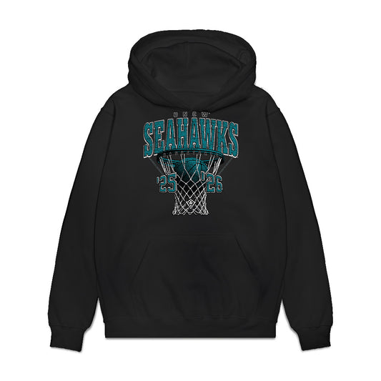 UNC Wilmington - NCAA Women's Basketball : Rori Cox - Vintage Premium Hooded Sweatshirt-0