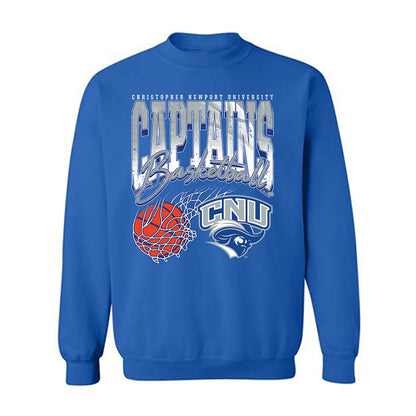 CNU - NCAA Men's Basketball : Jason Ofcarcik - Vintage Shersey Crewneck Sweatshirt-0