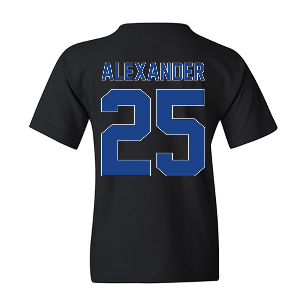 CSU Bakersfield - NCAA Men's Basketball : Jaden Alexander - Vintage Shersey Youth T-Shirt-1