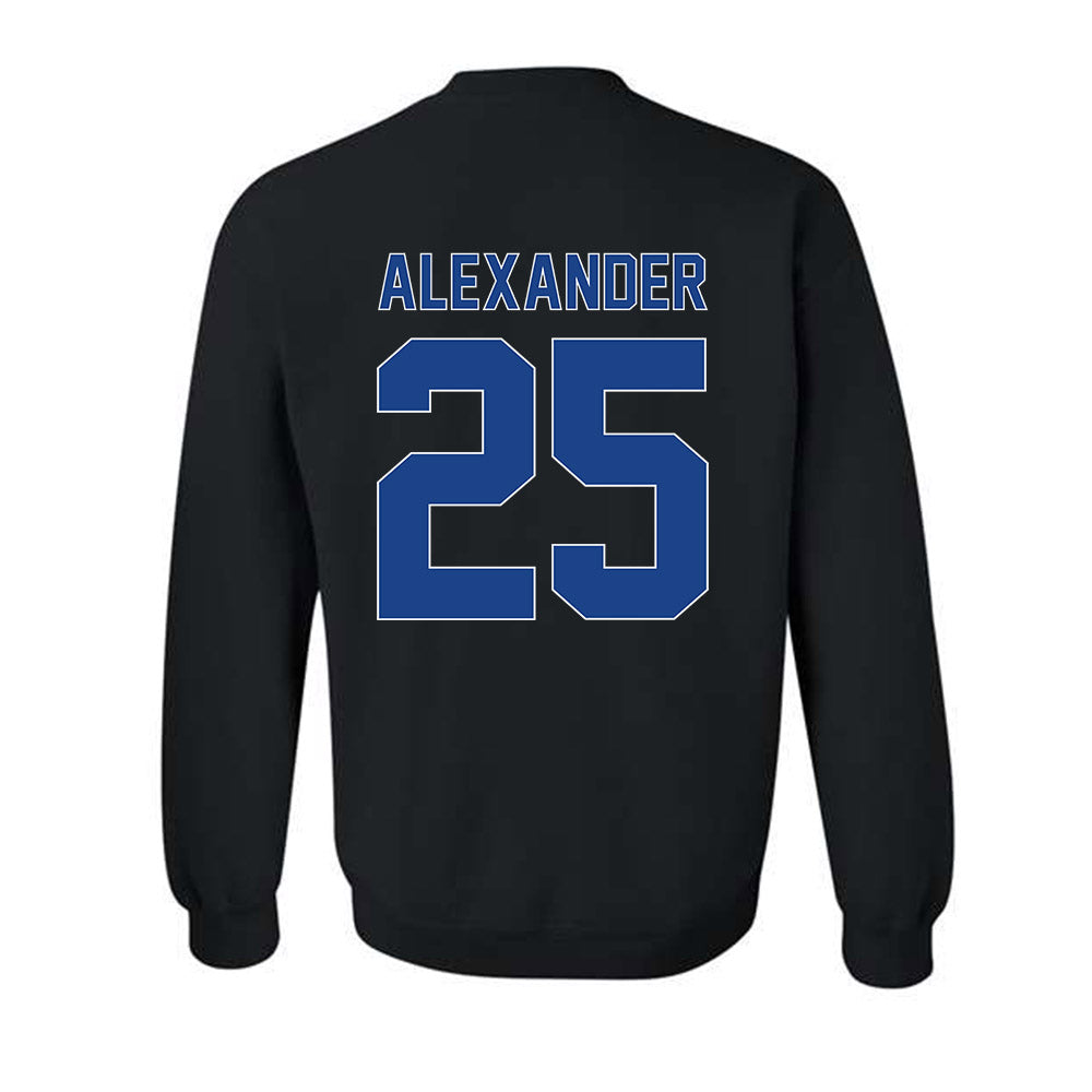 CSU Bakersfield - NCAA Men's Basketball : Jaden Alexander - Vintage Shersey Crewneck Sweatshirt-1