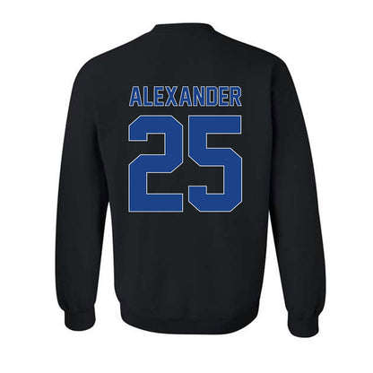 CSU Bakersfield - NCAA Men's Basketball : Jaden Alexander - Vintage Shersey Crewneck Sweatshirt-1
