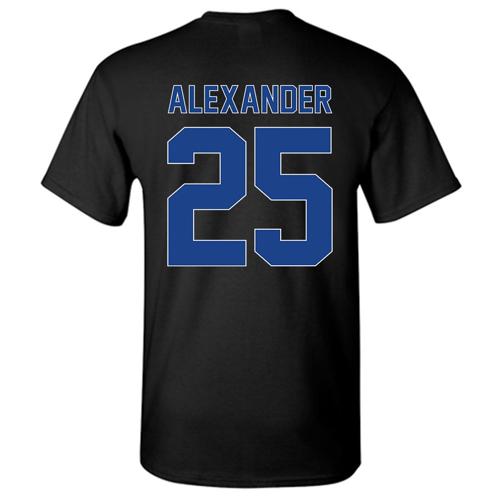 CSU Bakersfield - NCAA Men's Basketball : Jaden Alexander - Vintage Shersey T-Shirt-1
