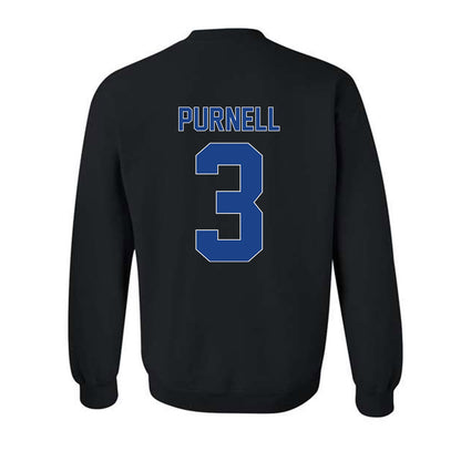 CSU Bakersfield - NCAA Men's Basketball : Dylan Purnell - Vintage Shersey Crewneck Sweatshirt-1