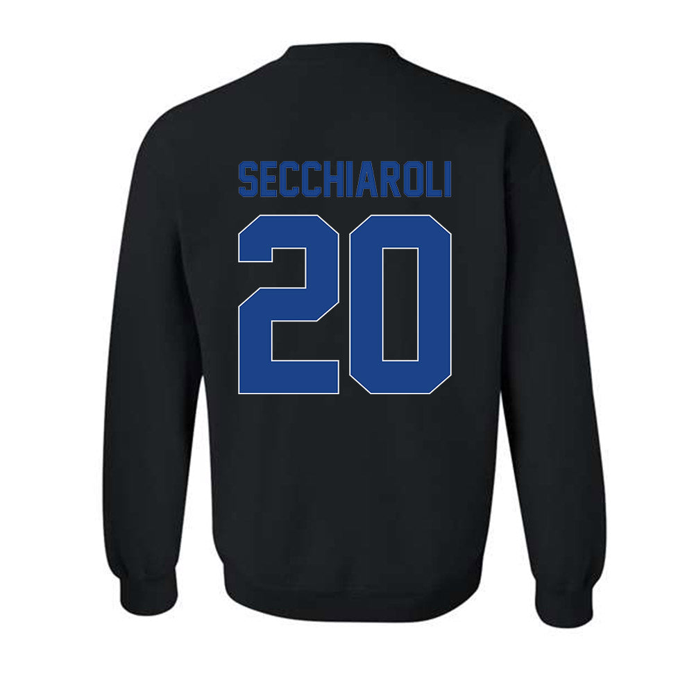 CSU Bakersfield - NCAA Women's Basketball : Melissa Secchiaroli - Vintage Shersey Crewneck Sweatshirt-1